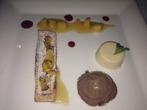 Swiss chocolate dessert