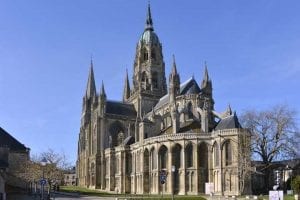 Notre Dame cathedral Bayeux Normandy France