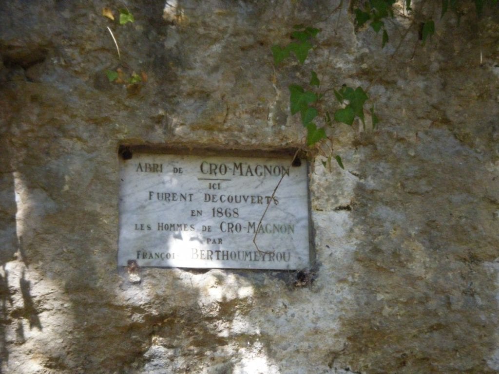 Hotel Cro-Magnon rock shelter. Prehistoric era. Small group gourmet tour of France with Olde Ipswich Tours.