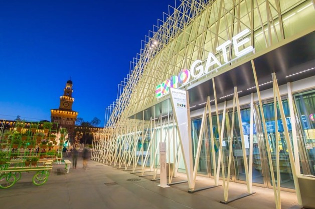 Milan Italy Expo Gate