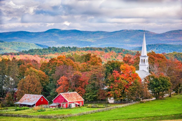 Autumn in New England’s Villages